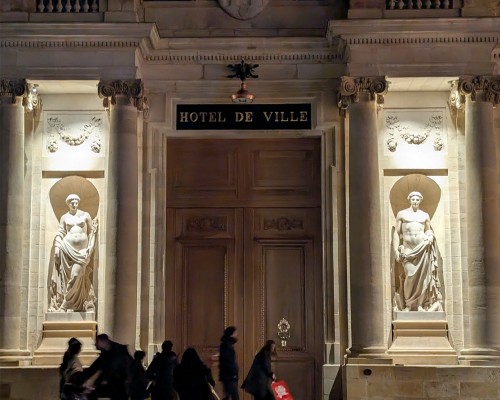 Porte de l'Hôtel de Ville de Bordeaux